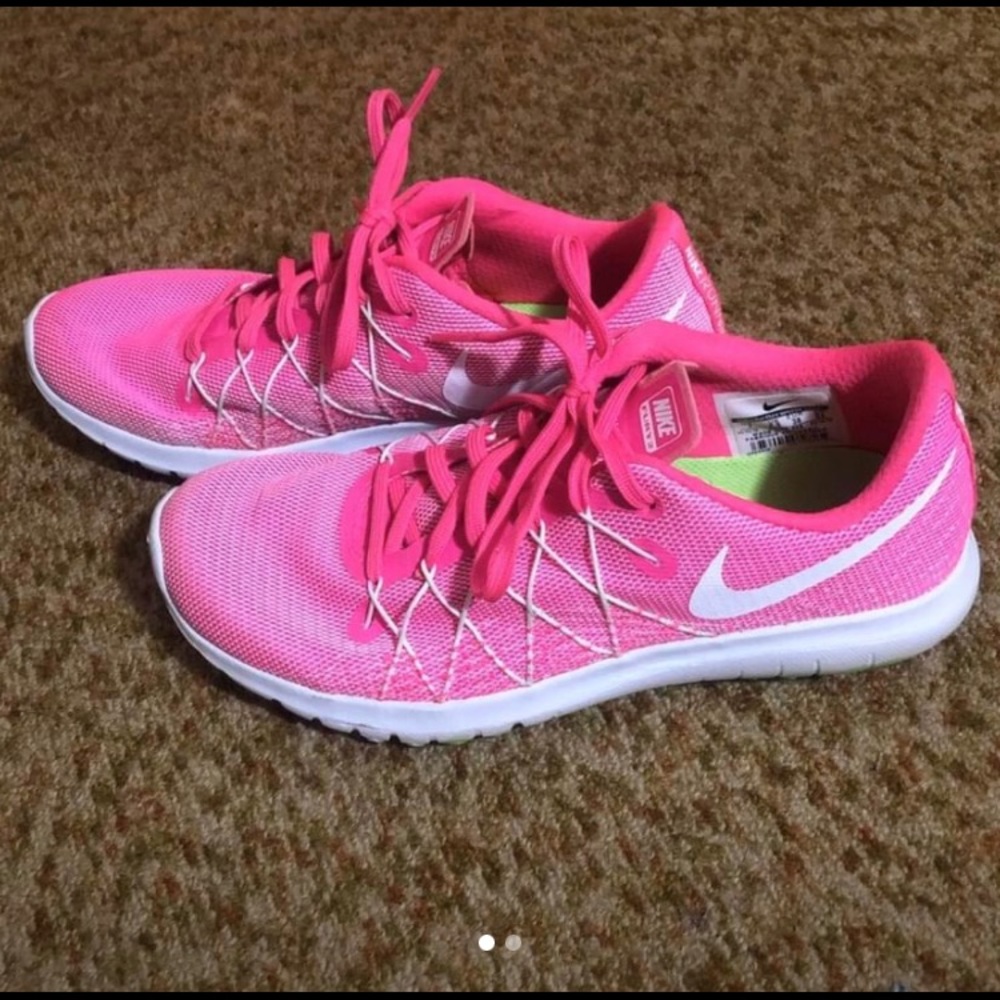 Pink Nike Flex Fury 2 Running Sneakers size 7